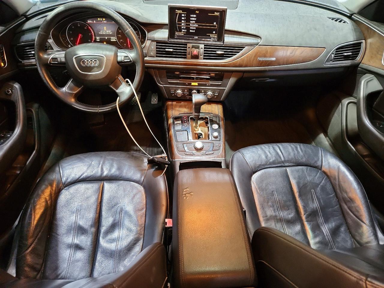 2013 Audi A6 Premium Plus Silver vin: WAUGFAFC7DN012463