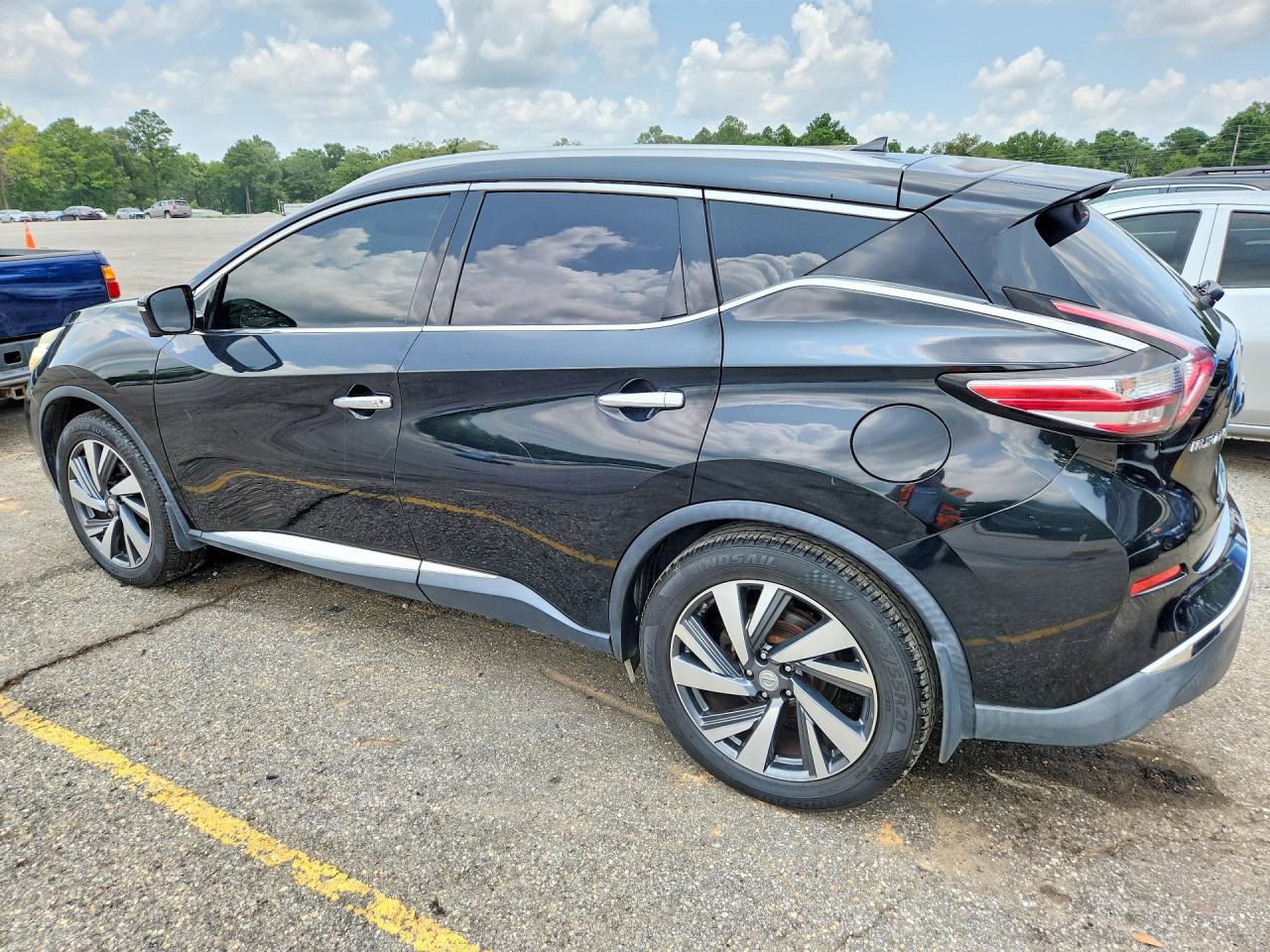 2015 Nissan Murano Platinum Черный vin: 5N1AZ2MG5FN206564