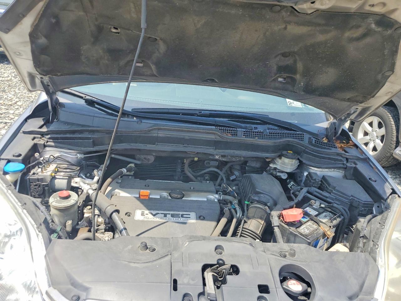 2007 Honda Cr-v Exl Silver vin: JHLRE48747C034648