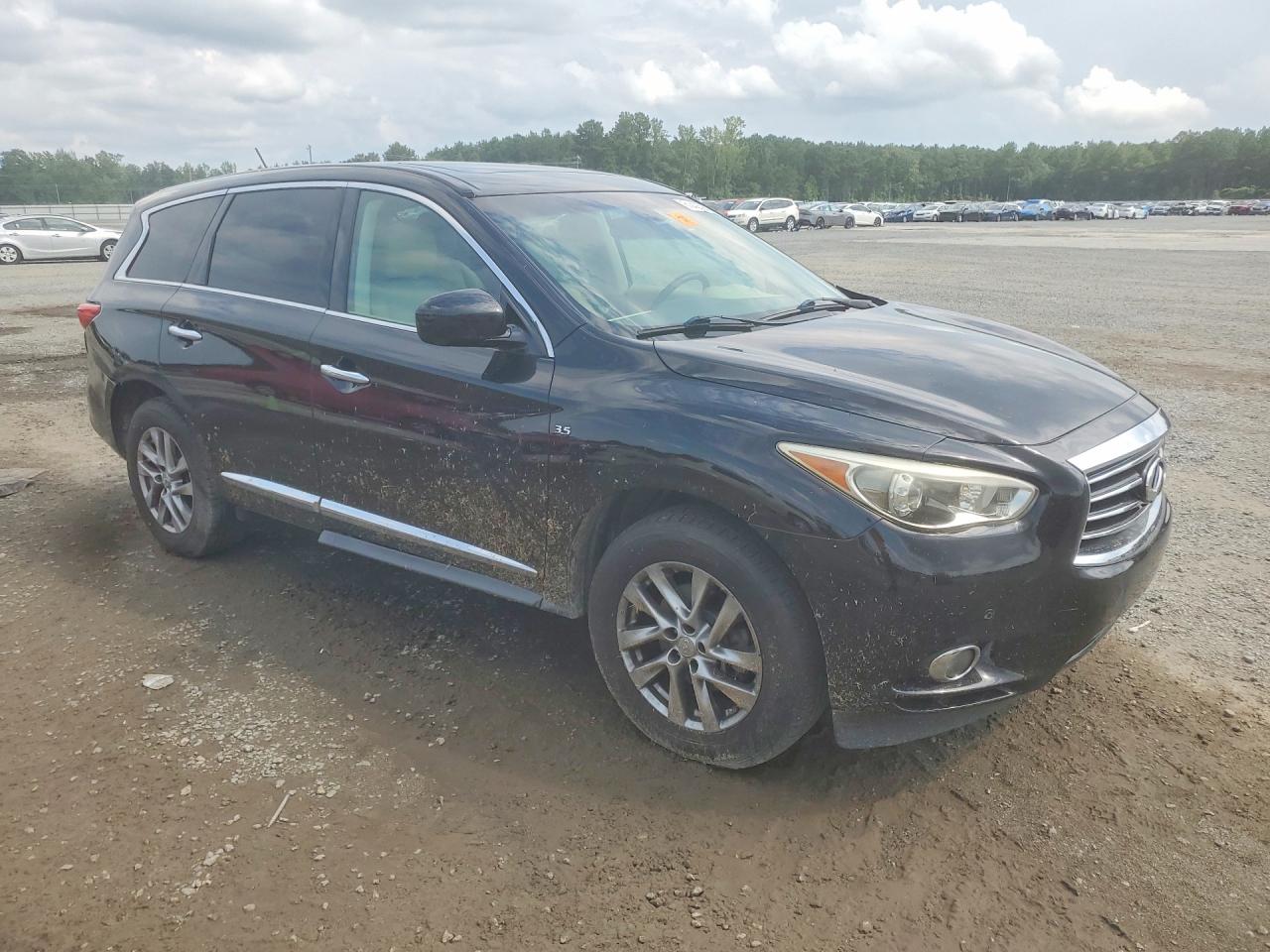 2015 Infiniti Qx60 Base Black vin: 5N1AL0MM7FC500216