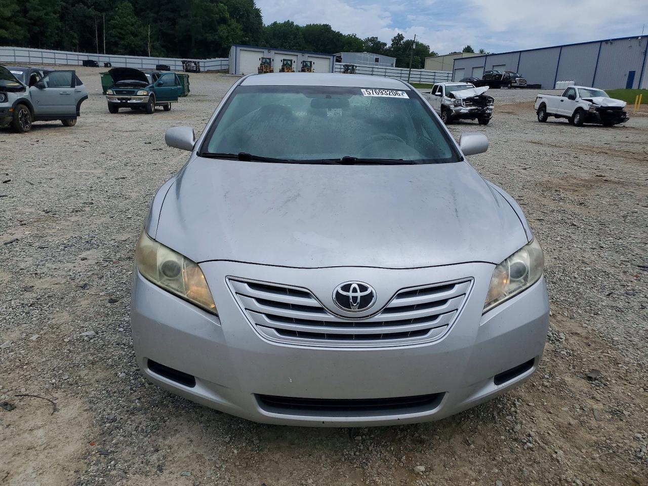 2007 Toyota Camry Le Silver vin: 4T1BE46K87U652745