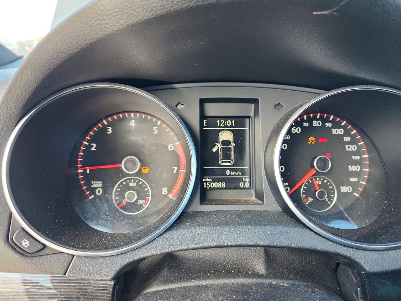 2011 Volkswagen Gti Black vin: WVWEV7AJ1BW123300