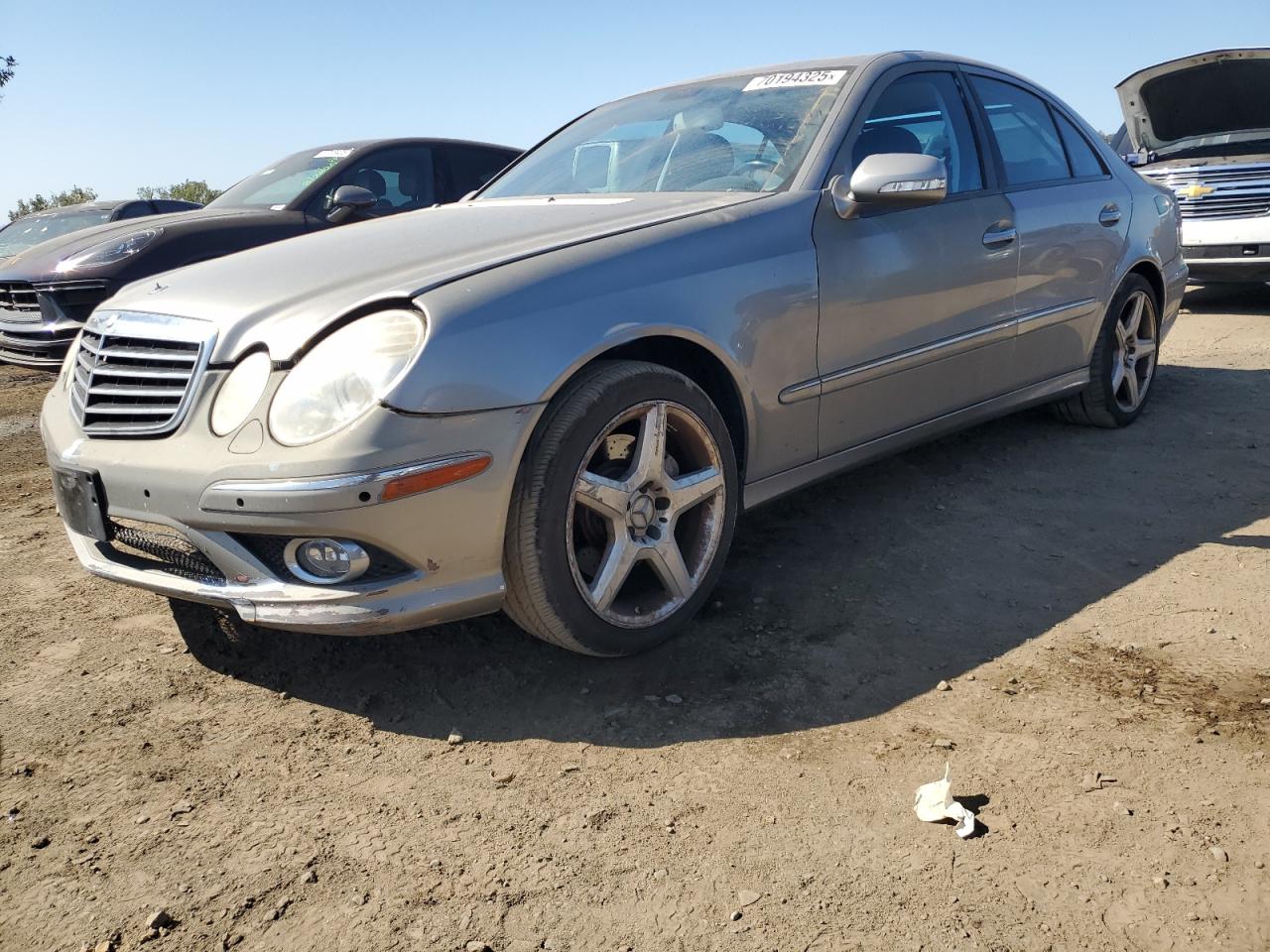 2009 Mercedes-benz E 350   Серый vin: WDBUF56XX9B390719