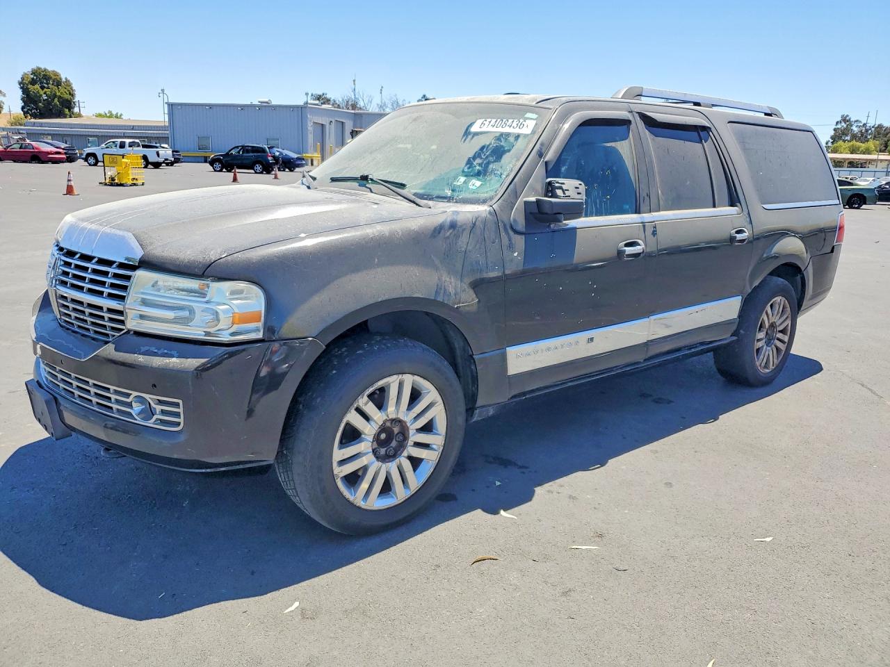 2011 Lincoln Navigator L Черный vin: 5LMJJ3J57BEJ00432