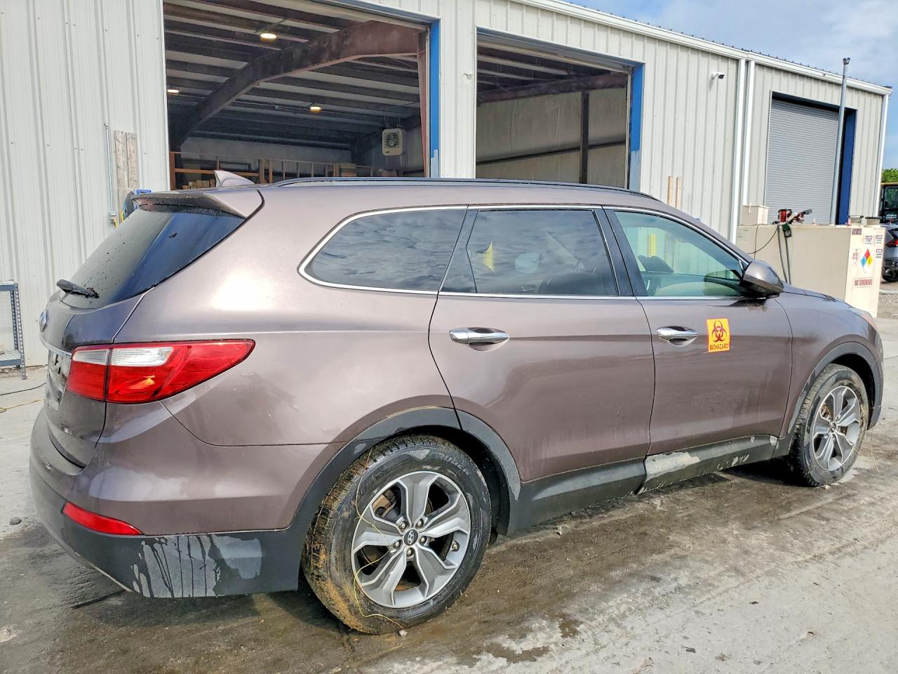 2013 Hyundai Santa Fe Gls Brown vin: KM8SM4HFXDU030484