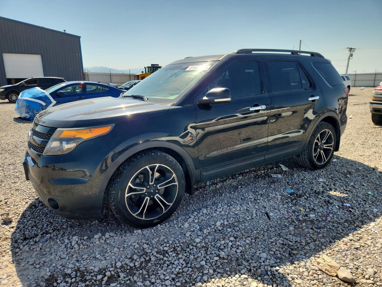 2014 Ford Explorer Sport Черный vin: 1FM5K8GT5EGB00734