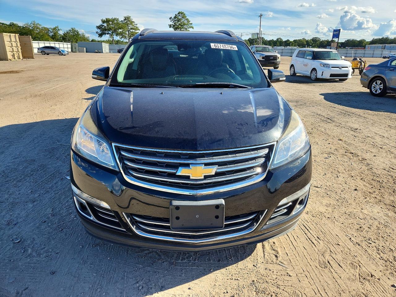 2014 Chevrolet Traverse Ltz Черный vin: 1GNKRJKD4EJ206113