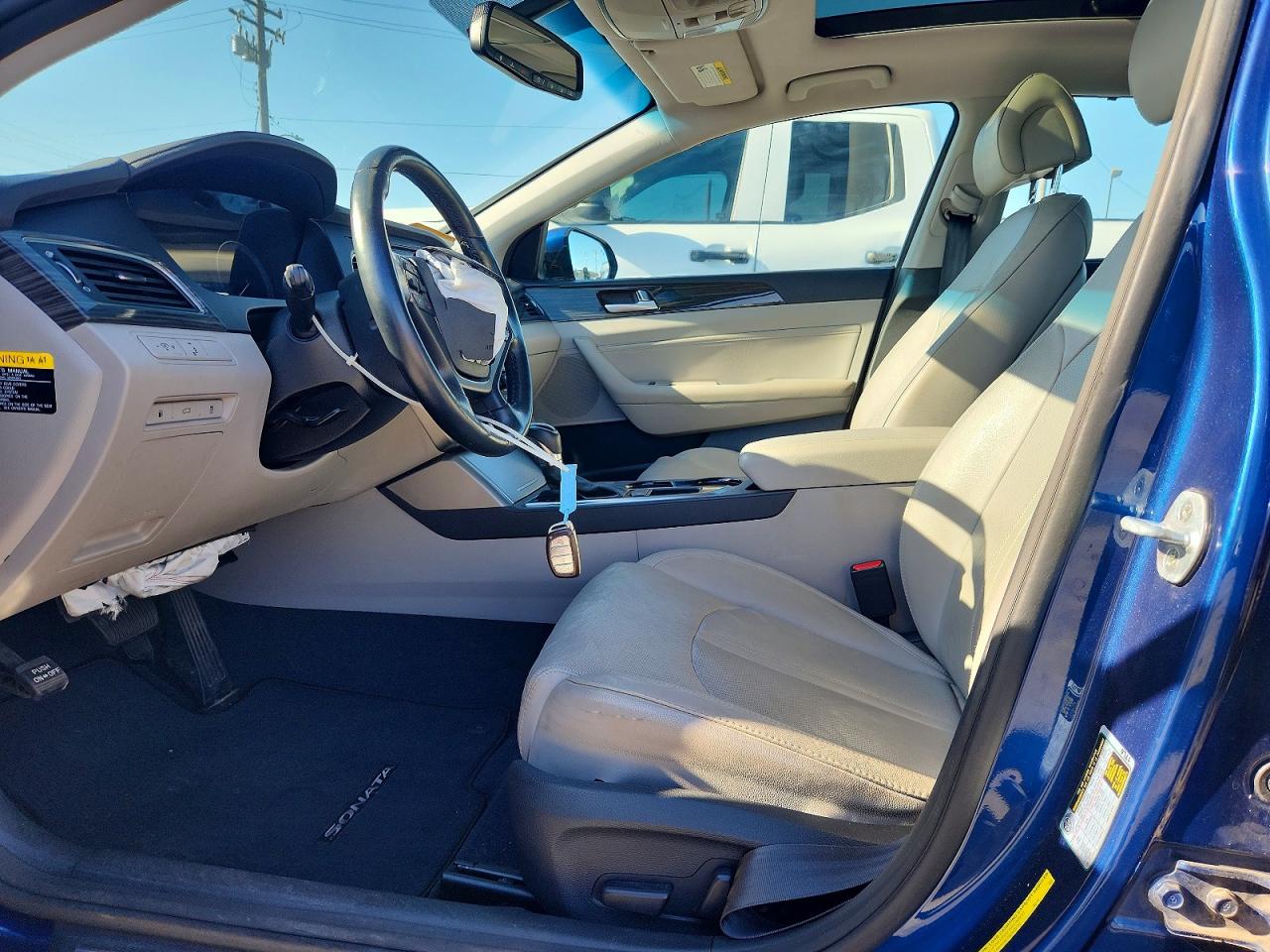 2015 Hyundai Sonata Limited Blue vin: 5NPE34AF3FH079473