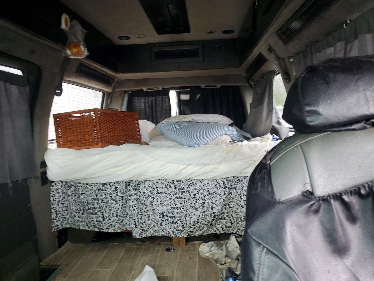2002 Chev Express G1500 Black vin: 1GBFG15R121243546