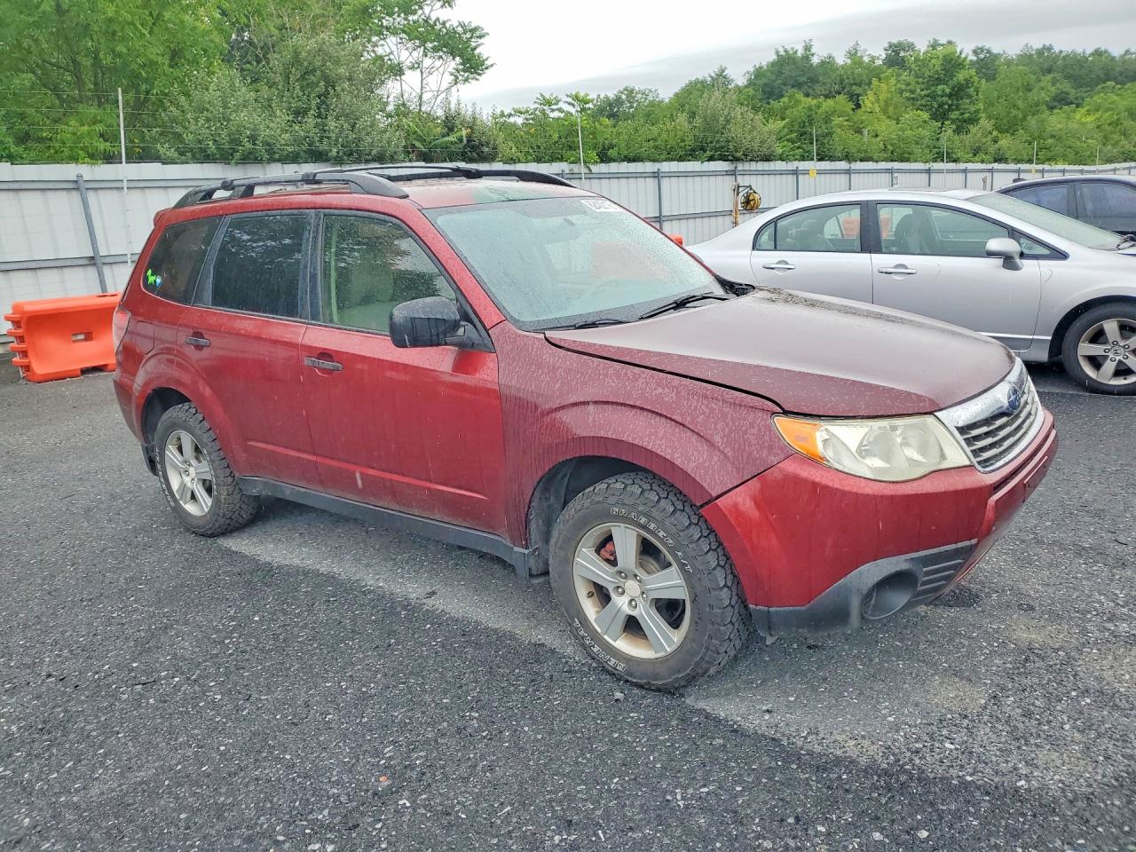 2012 Subaru Forester 2.5x Темно-бордовый vin: JF2SHABC3CG406026