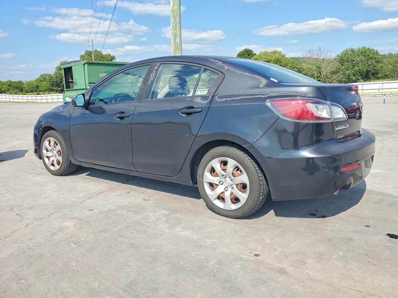 2012 Mazda 3 I Black vin: JM1BL1UF7C1595464