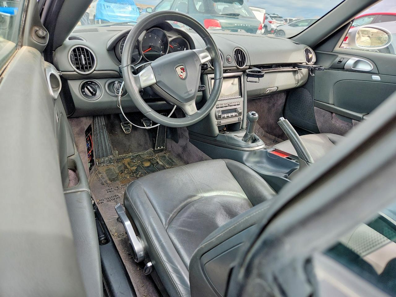 2007 Porsche Cayman Серебряный vin: WP0AA29827U762920