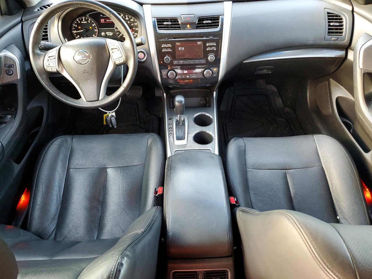 2015 Nissan Altima 2.5 Sl Black vin: 1N4AL3AP7FC130928