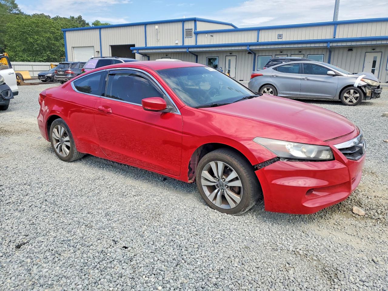 2012 Honda Accord Lx Красный vin: 1HGCS1B35CA004095