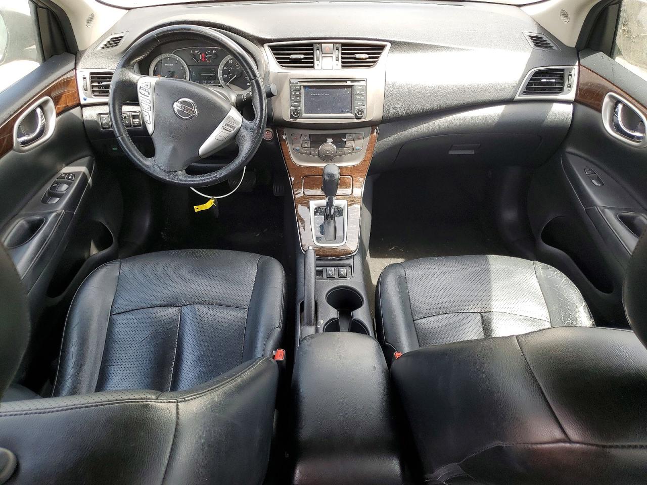 2013 Nissan Sentra S Gray vin: 3N1AB7AP0DL777194