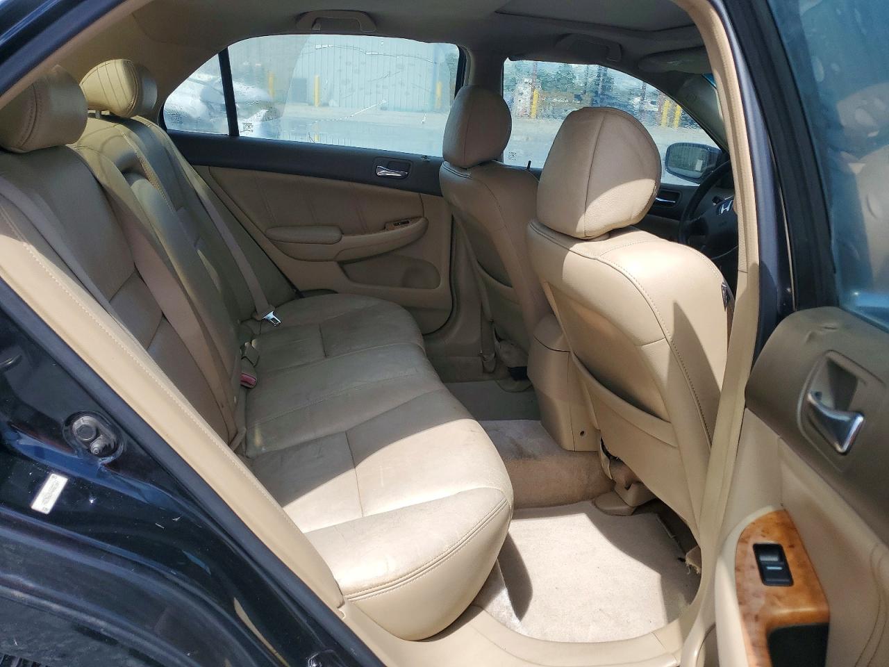 2004 Honda Accord Ex Black vin: 1HGCM66544A023662