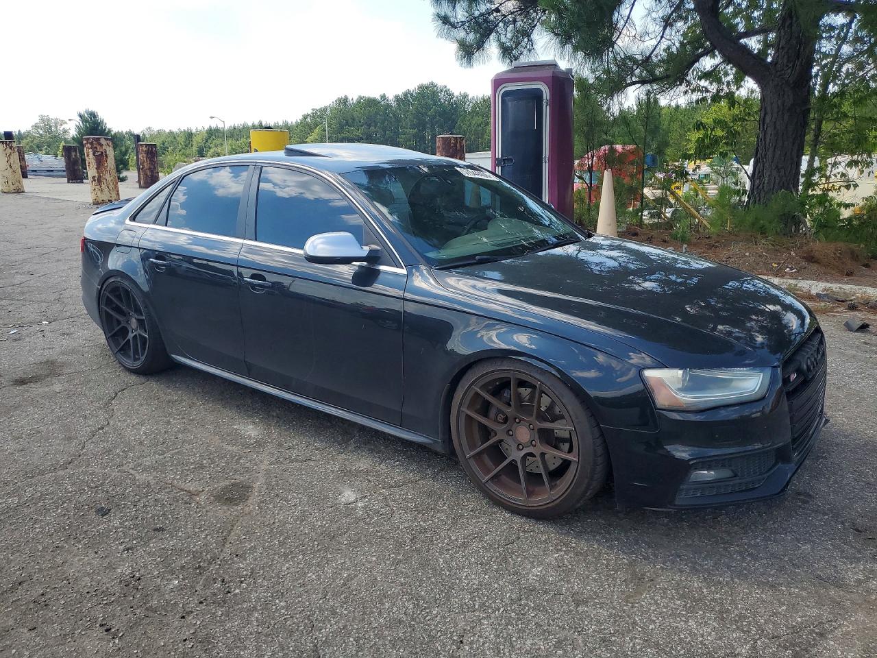 2014 Audi S4 Premium Plus Черный vin: WAUDGAFL4EA048748
