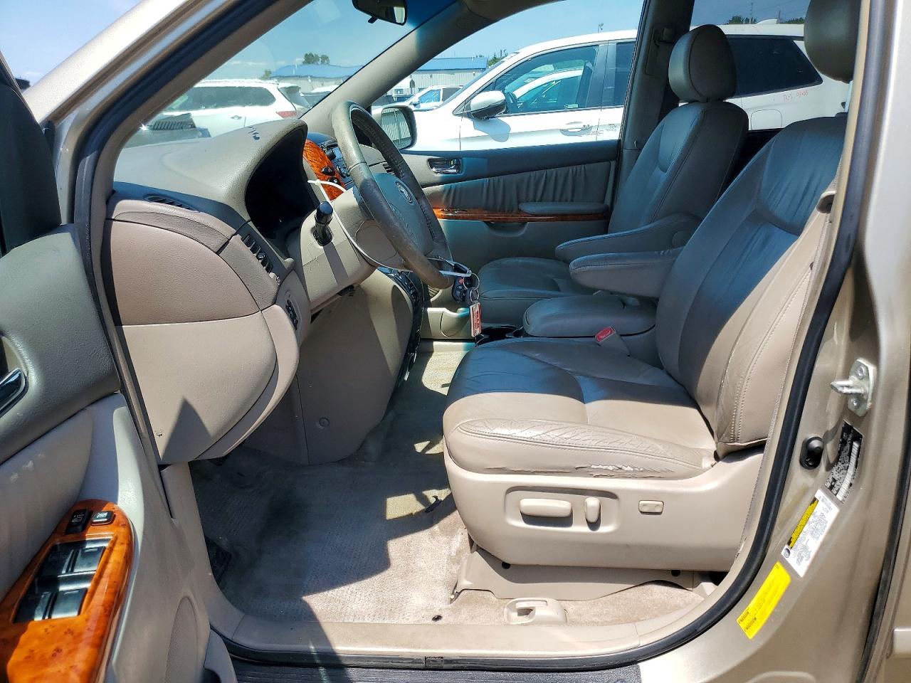 2006 Toyota Sienna Xle 7 Passenger Tan vin: 5TDZA22C46S397757