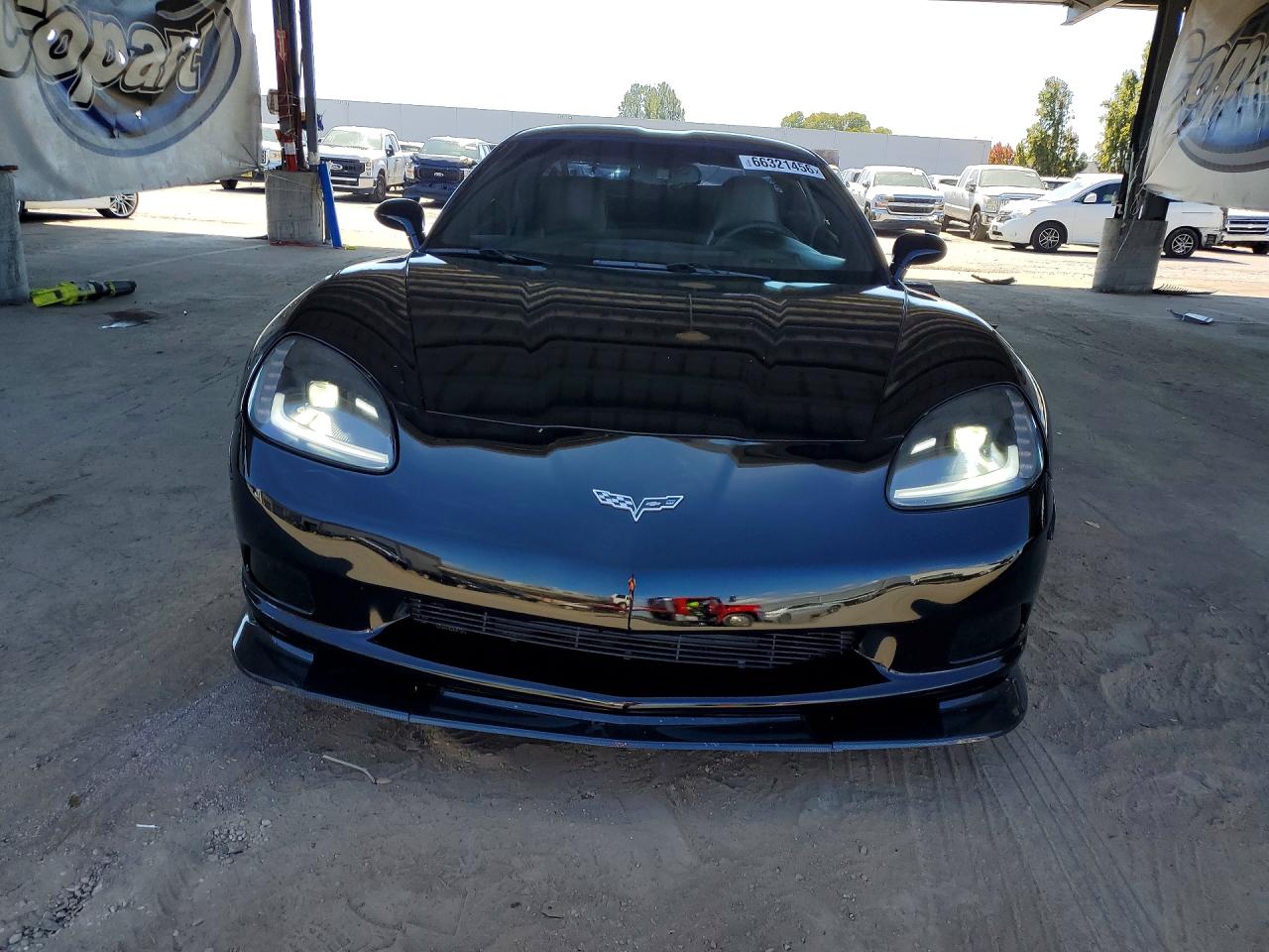 2009 Chevrolet Corvette Черный vin: 1G1YY26WX95102790