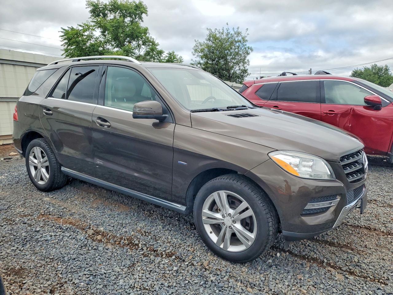 2012 Mercedes-benz Ml 350 4matic Brown vin: 4JGDA5HB2CA024991