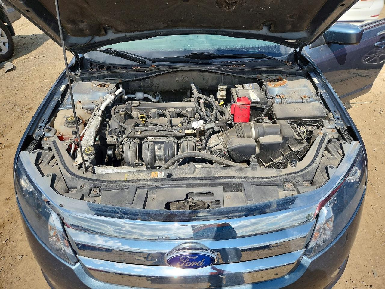 2012 Ford Fusion Sel Blue vin: 3FAHP0JA9CR169031