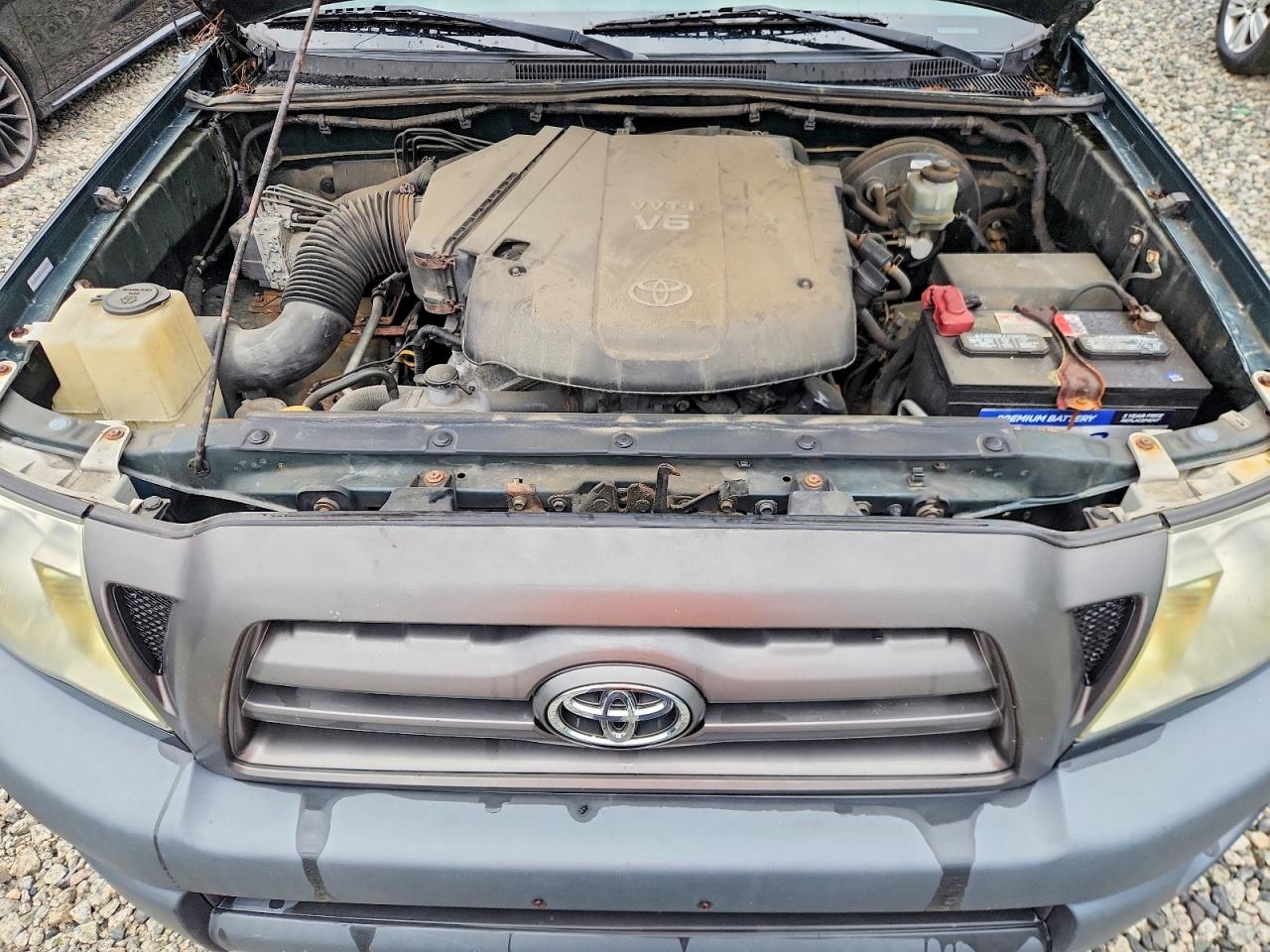 2009 Toyota Tacoma V6 Green vin: 5TEUU42N79Z627541