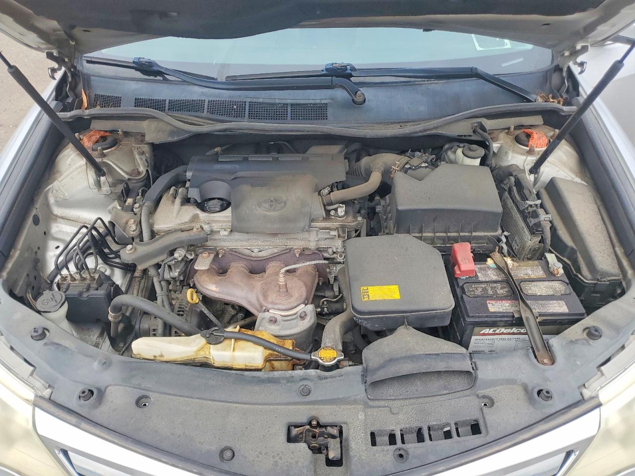 2013 Toyota Camry Le Silver vin: 4T4BF1FK7DR280196