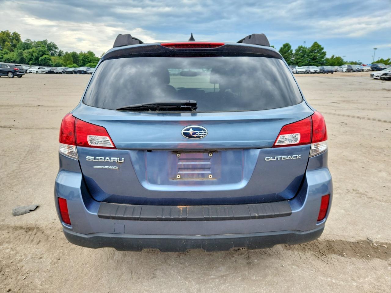 2014 Subaru Outback 2.5i Limited Blue vin: 4S4BRCLC4E3216182