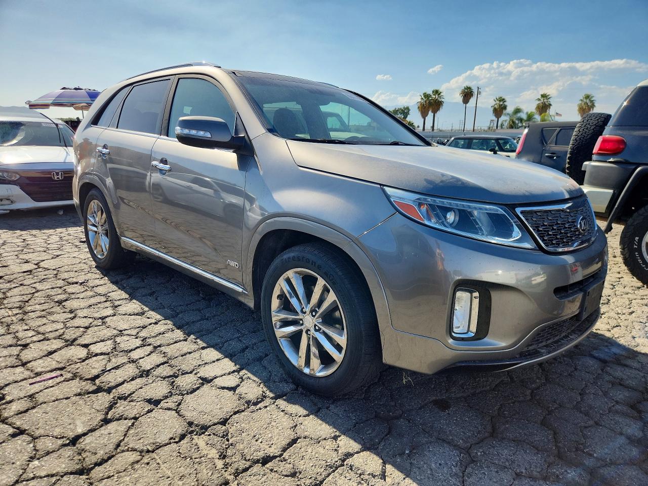 2014 Kia Sorento Sx Limited Brown vin: 5XYKWDA76EG531389