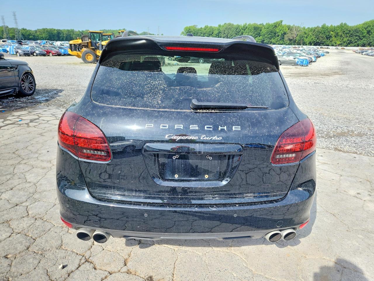 2012 Porsche Cayenne Turbo Black vin: WP1AC2A2XCLA83719
