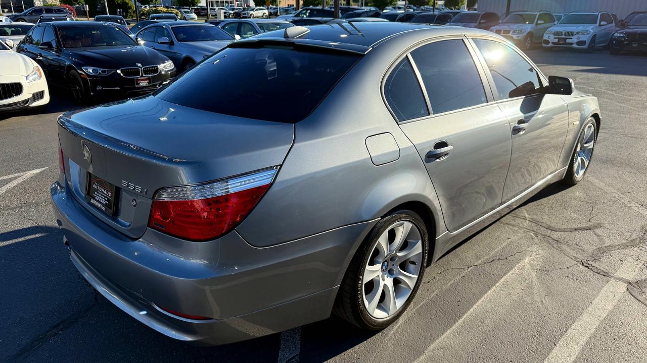 2008 Bmw 535 I Gray vin: WBANW13578CZ84451