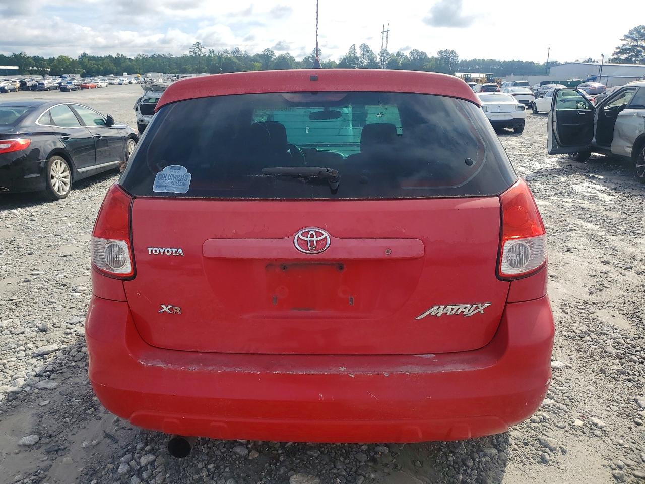 2004 Toyota Corolla Matrix Xr Red vin: 2T1KR32E44C247851