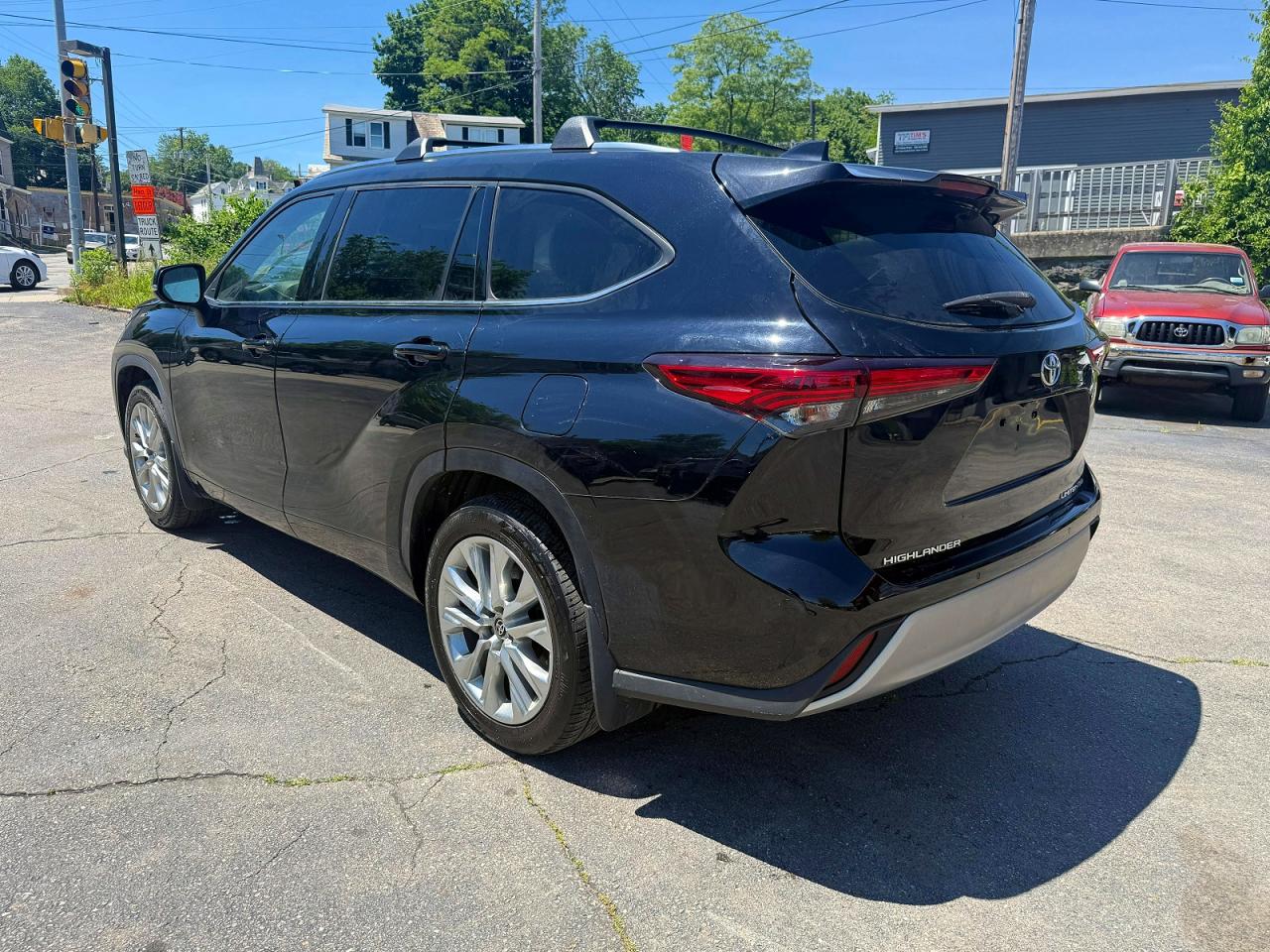 2020 Toyota Highlander Limited Black vin: 5TDDZRBH7LS005843