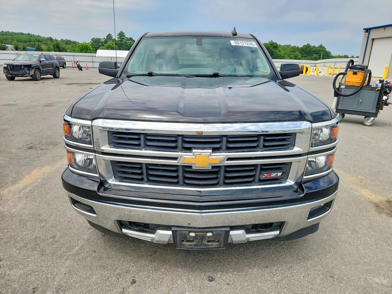 2015 Chevrolet Silverado K1500 Lt Black vin: 1GCVKREC7FZ226340