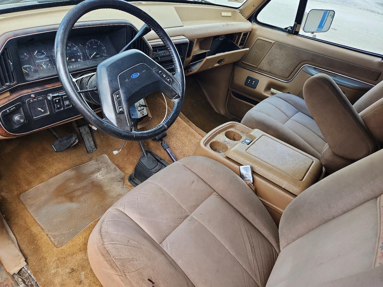 1989 Ford Bronco U100 Black vin: 1FMEU15H1KLB15458