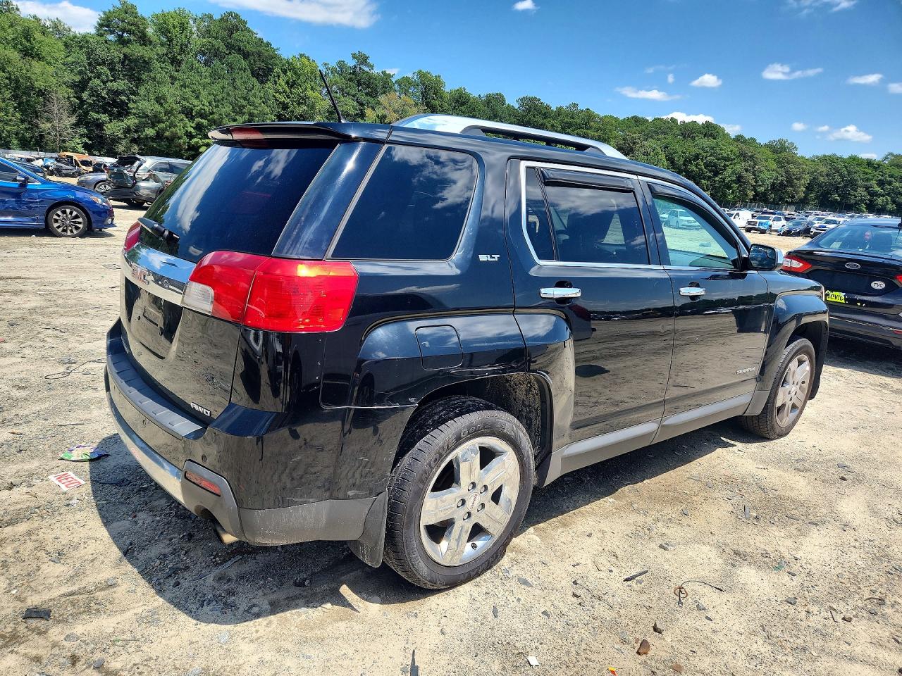 2013 Gmc Terrain Slt Black vin: 2GKFLXE3XD6224343