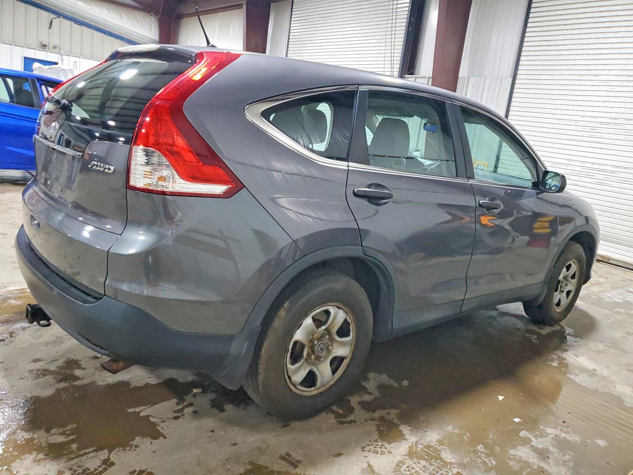 2013 Honda Cr-v Lx Gray vin: 2HKRM4H34DH687753