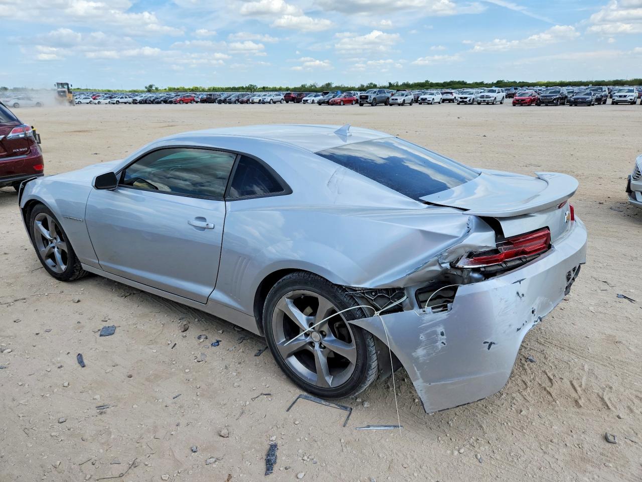 2014 Chevrolet Camaro Lt Серый vin: 2G1FC1E35E9136950