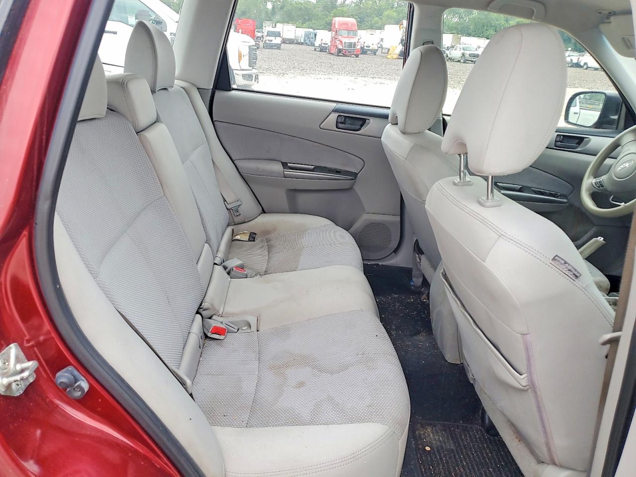 2011 Subaru Forester 2.5x Red vin: JF2SHBBC2BH783106
