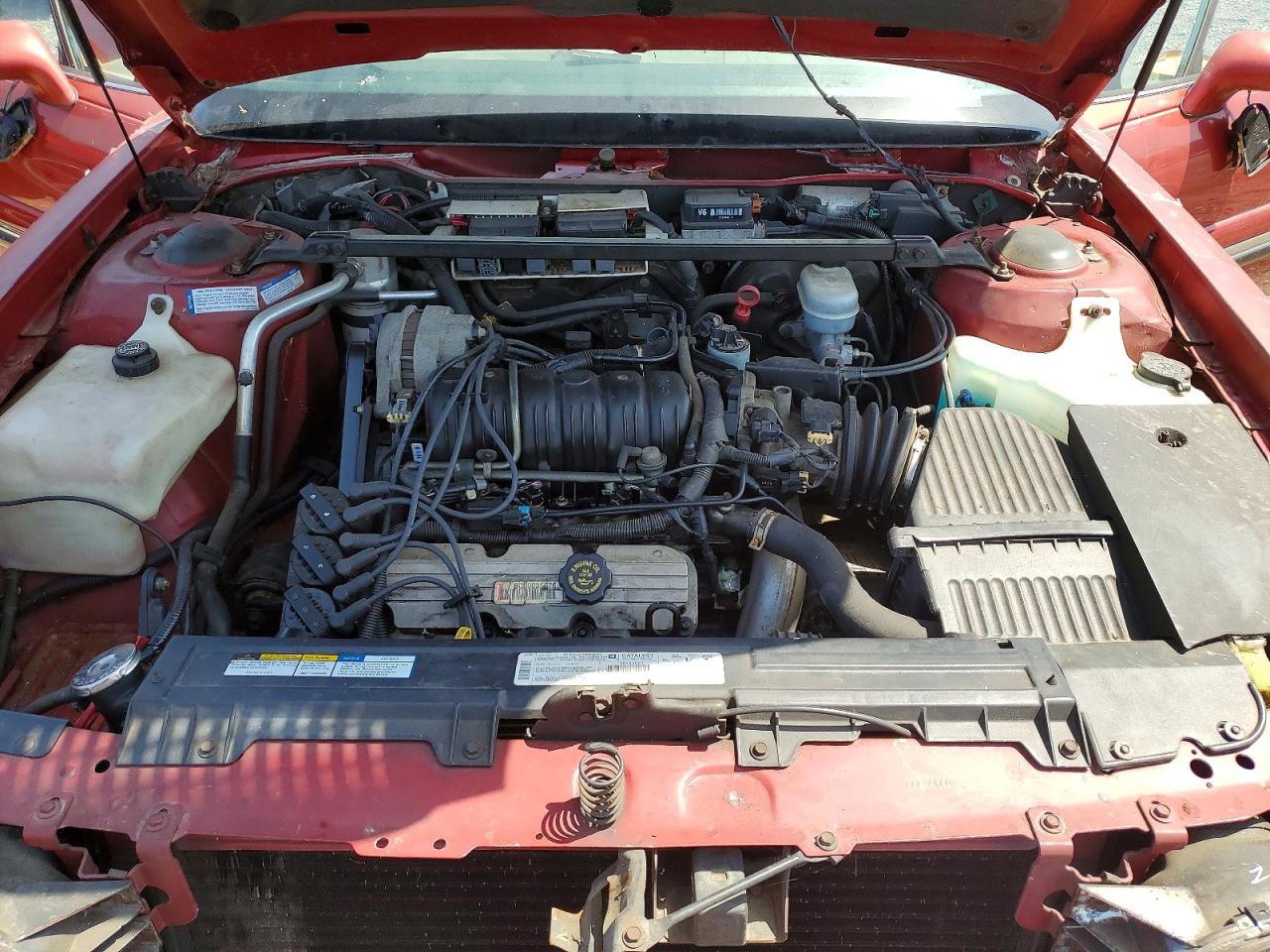 1997 Buick Lesabre Custom Maroon vin: 1G4HP52K6VH482696
