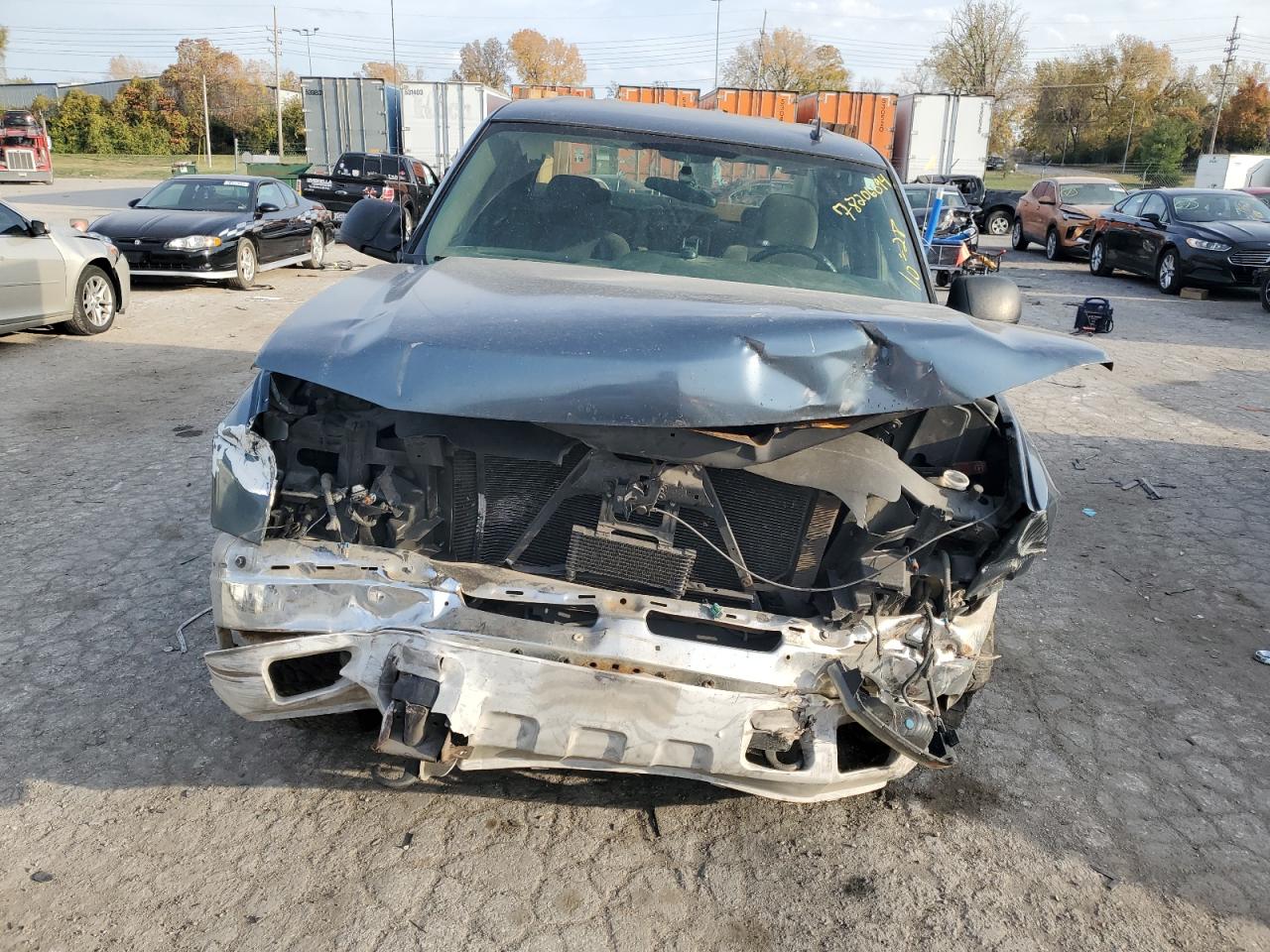 2006 Chevrolet Silverado C1500 Blue vin: 2GCEC13Z861260964