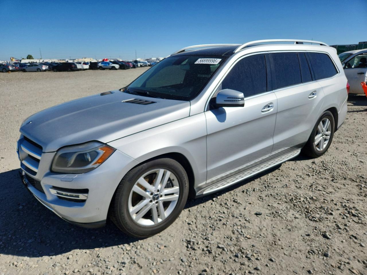2013 Mercedes-benz Gl 450 4matic Silver vin: 4JGDF7CE7DA199432