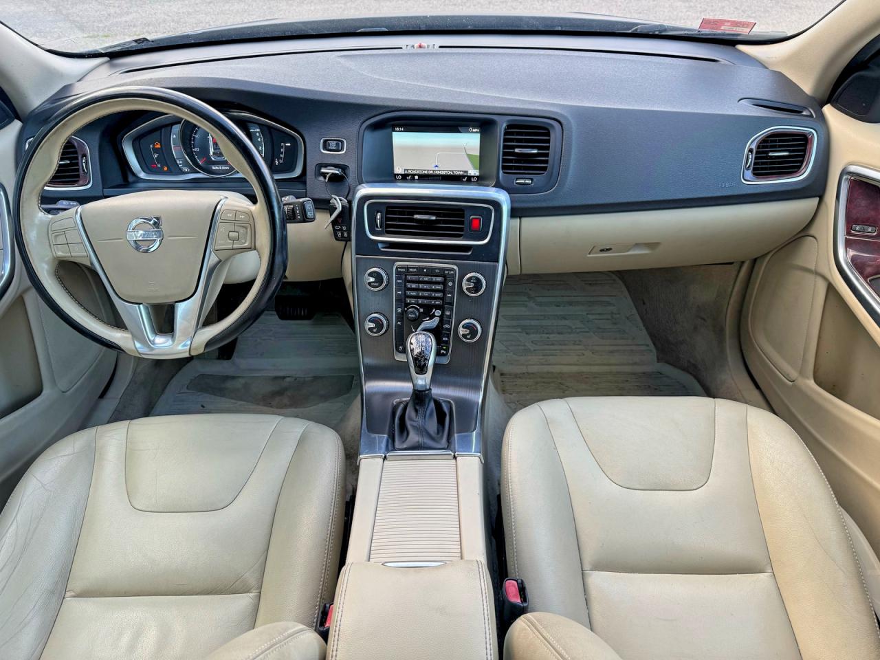 2015 Volvo V60 Premier Blue vin: YV140MEK6F1254733