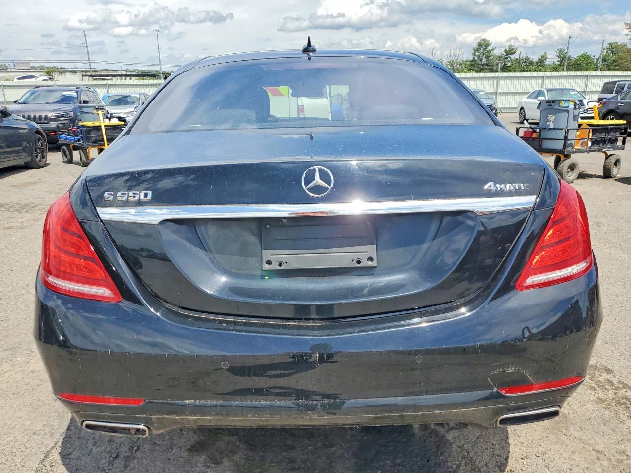 2015 Mercedes-benz S 550 4matic Black vin: WDDUG8FB7FA156100