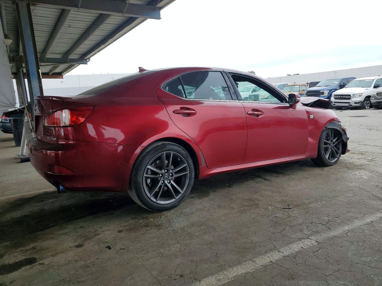 2013 Lexus Is 250 Burgundy vin: JTHBF5C27D5189724