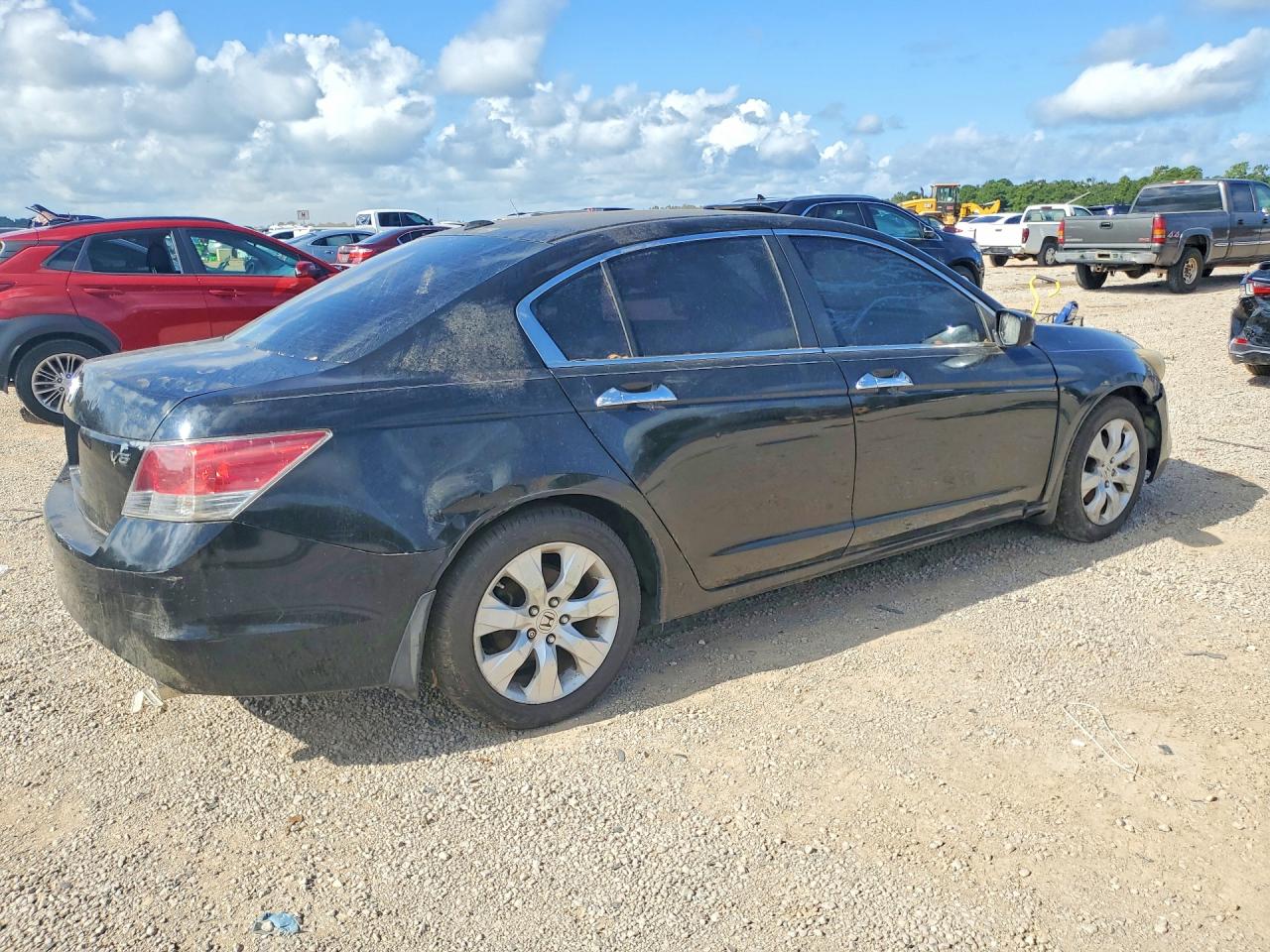 2008 Honda Accord Exl Black vin: 1HGCP36888A083871