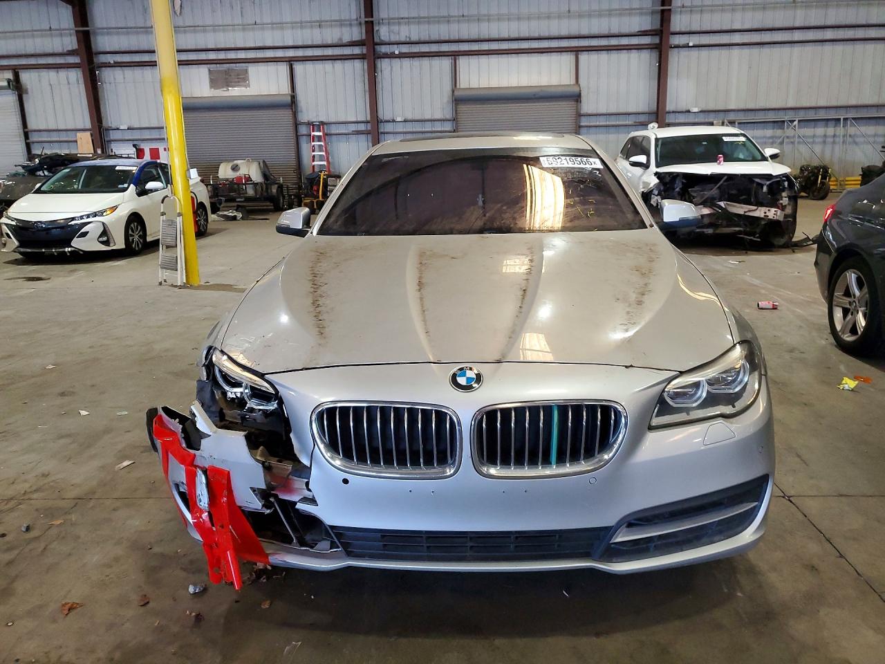 2014 Bmw 535 I Silver vin: WBA5B1C53ED479881
