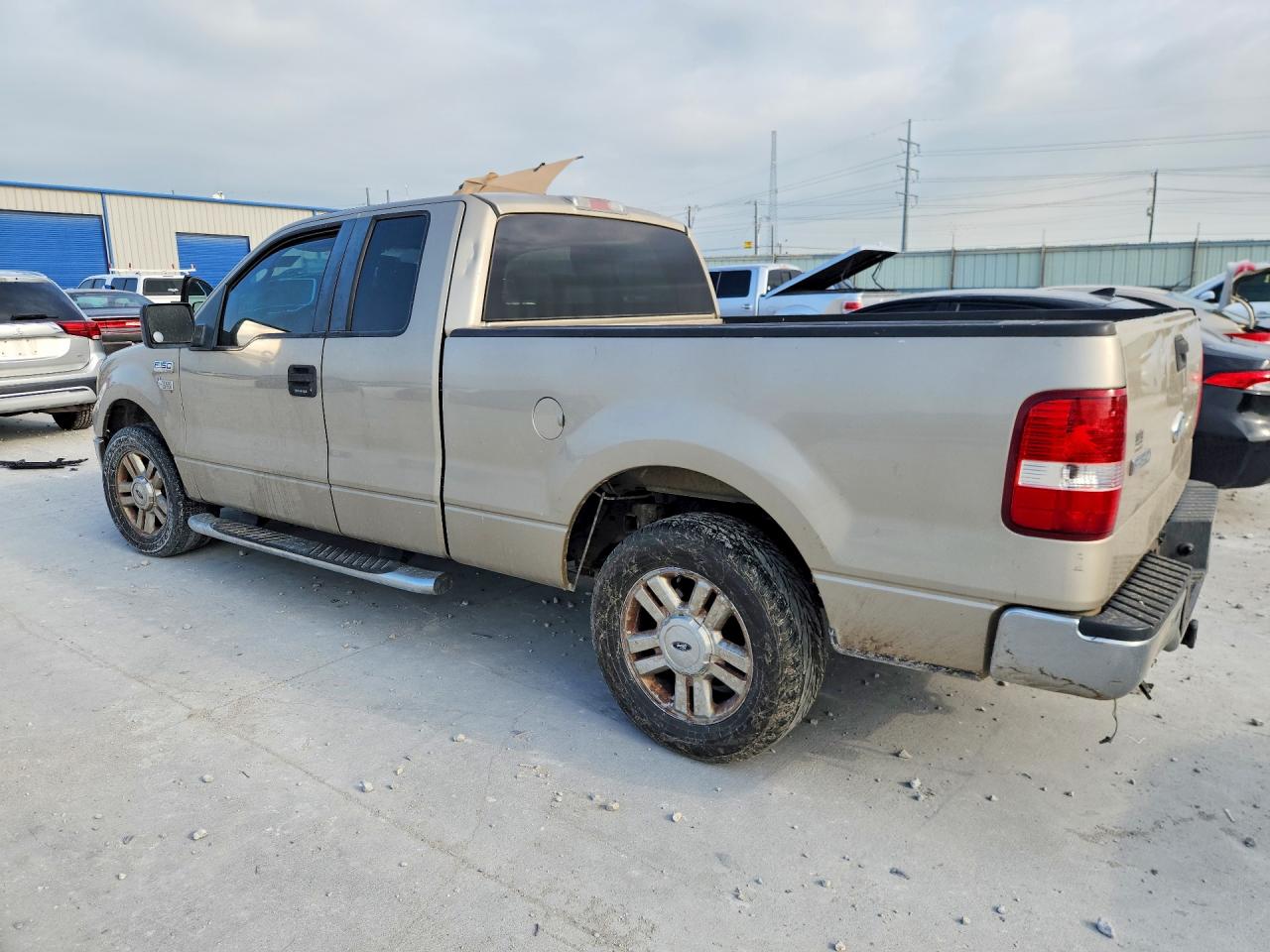 2007 Ford F150 Tan vin: 1FTRX12W87FA65549