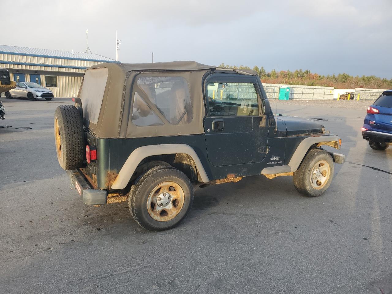 2005 Jeep Wrangler / Tj Se Green vin: 1J4FA29195P370872