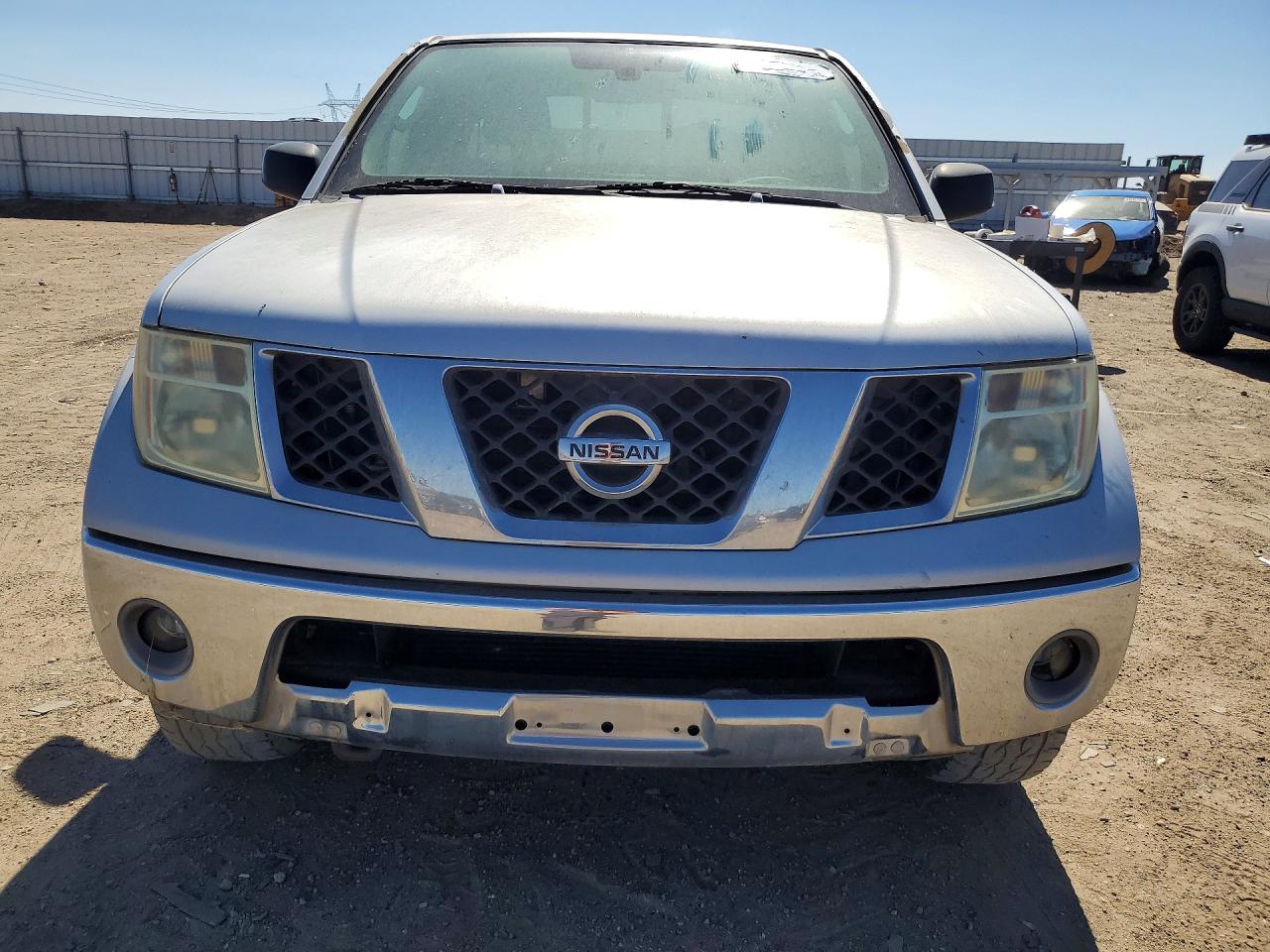 2005 Nissan Frontier Se Silver vin: 1N6AD06U05C424820